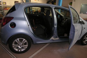 Opel Corsa Unfall-Reparatur